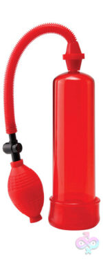 Pipedream Sex Toys - Pump Worx Beginners Power Pump - Red