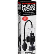 Pipedream Sex Toys - Pump Worx Beginners Vibrating Pump - Black
