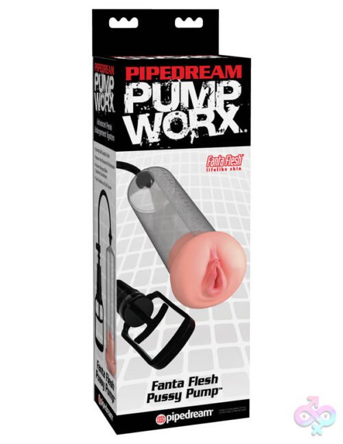 Pipedream Sex Toys - Pump Worx Fantas Flesh Pussy Pump