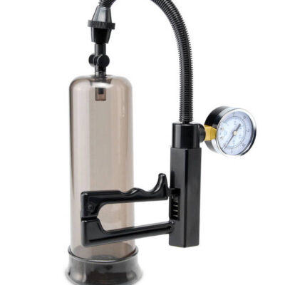 Pump Worx Pistol Grip Power Pump in black by Pipedream — manual penis pump with suction