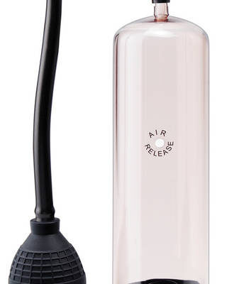 Pump Worx Rookie of the Year black manual penis pump by Pipedream
