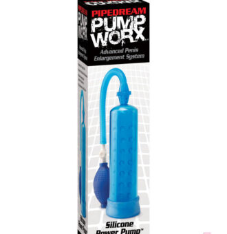 Pipedream Sex Toys - Pump Worx Silicone Power Pump - Blue