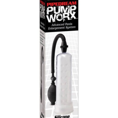 Pipedream Sex Toys - Pump Worx Silicone Power Pump - Clear