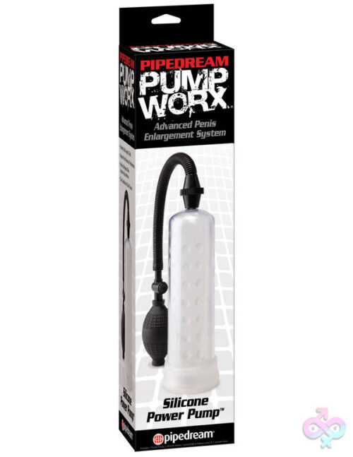 Pipedream Sex Toys - Pump Worx Silicone Power Pump - Clear