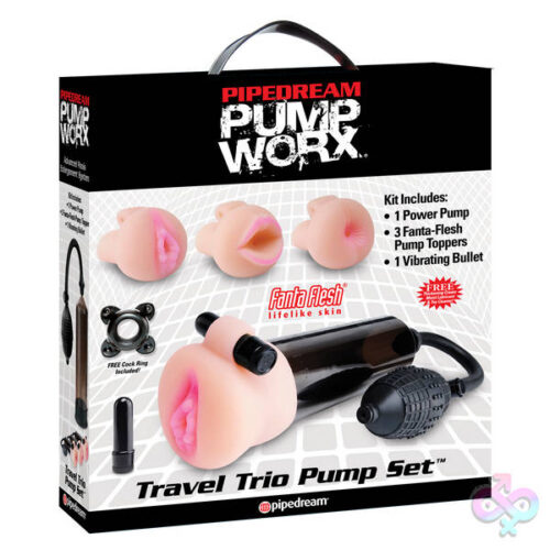Pipedream Sex Toys - Pump Worx Travel Trio Pump Set