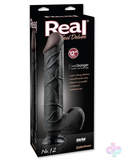 Pipedream Sex Toys - Real Feel Deluxe no.12 12-Inch - Black
