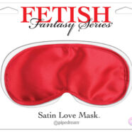 Pipedream Sex Toys - Satin Love Mask - Red
