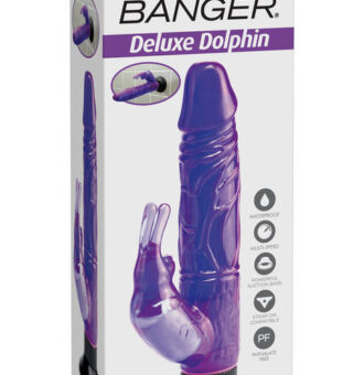 Pipedream Sex Toys - Waterproof Bunny Wall Bangers Deluxe - Purple