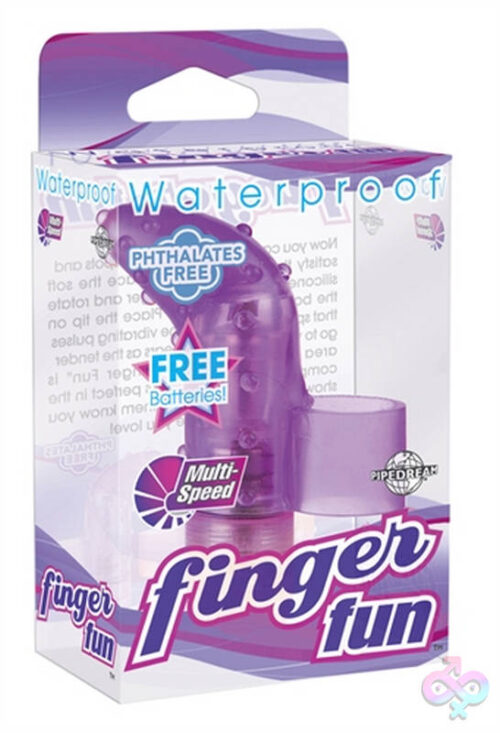Pipedream Sex Toys - Waterproof Finger Fun - Purple