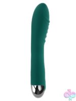 Pirouette Twirling G-Spot Vibrator in Green by Gender X - Image 2