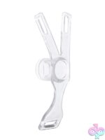 Piss-Thru Flying V Male to Female Inversion Feminizer – Clear - Image 2