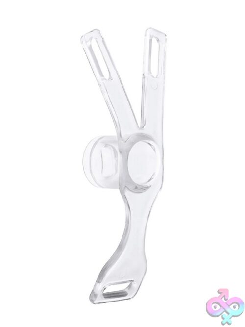 Piss-Thru Flying V Male To Female Inversion Feminizer – Clear - Image 2