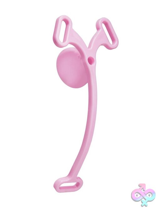 Piss-Thru Flying V Feminizer Transformation Device – Pink - Image 2