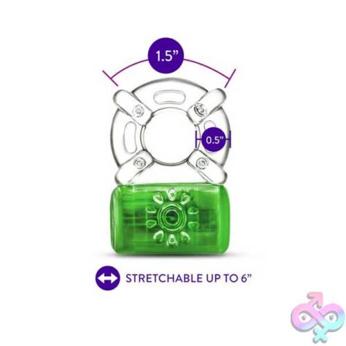 Play With Me Pleaser Rechargeable C-Ring Neon-Green - Image 4