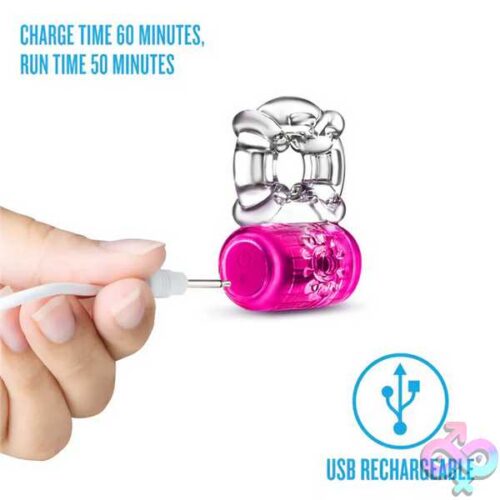 Play With Me Pleaser Rechargeable C-Ring Pink - Image 5