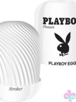 Playboy Pleasures 70th Anniversary Egg Stroker – White - Image 2