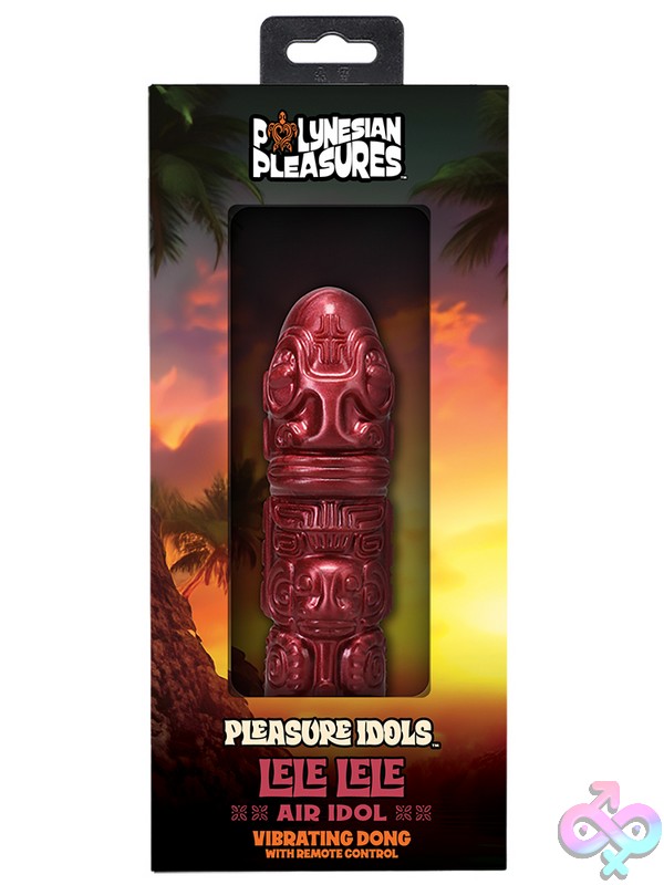 Discreet-Toys-Pleasure-Idols-Lele-Lele-Air-Idol-Rechargeable-With-Remote-Wood-Bronze-Nu-Dj1000-32Bx Lele Lele Air Idol Rechargeable Air-Pulse Wand In Wood Bronze Silicone With Wireless Remote By Doc Johnson