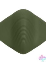 Pleasure Pad Vibrating Flat Stimulator in Green by Gender X - Image 2