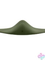 Pleasure Pad Vibrating Flat Stimulator in Green by Gender X - Image 3