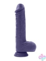 Pleasure Rider Large Thrusting Vibrator in Purple - Image 2