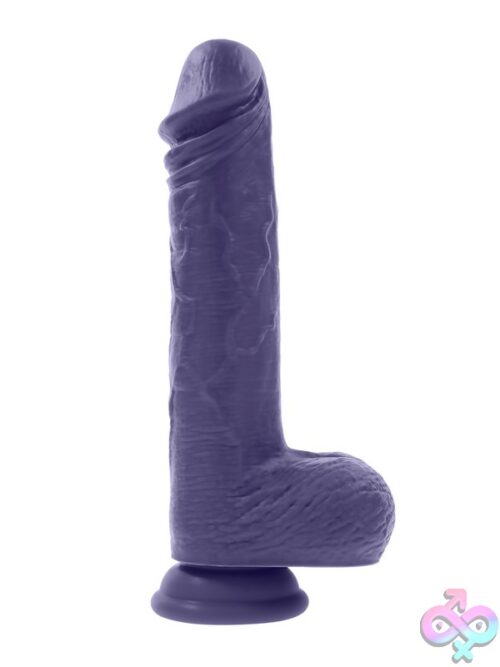Pleasure Rider Large Thrusting Vibrator In Purple - Image 2