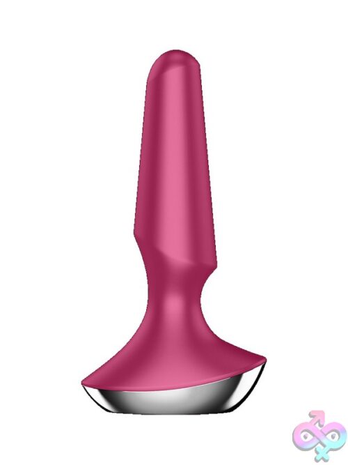 Plug-Ilicious 2 Anal Vibrator – Berry Pink - Image 2