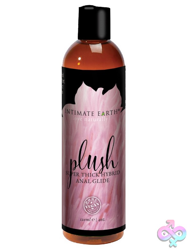 Discreet-Toys-Plush-Hybrid-Anal-4-Oz-Nu-Ie055-120 Intimate Earth Plush Hybrid Anal Glide 4 Oz Brown Bottle With Organic Licorice Root Formula By Intimate Earth