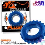 Plushy Single Ring - Blue Fire - Image 2