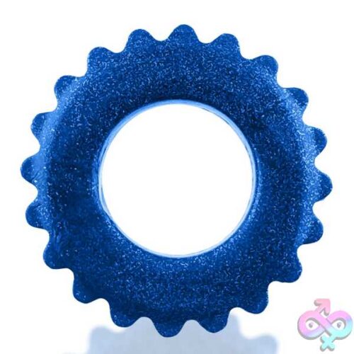 Plushy Single Ring - Blue Fire - Image 3