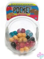 Pocket Boobies 30-count clear display bowl by Si Novelties