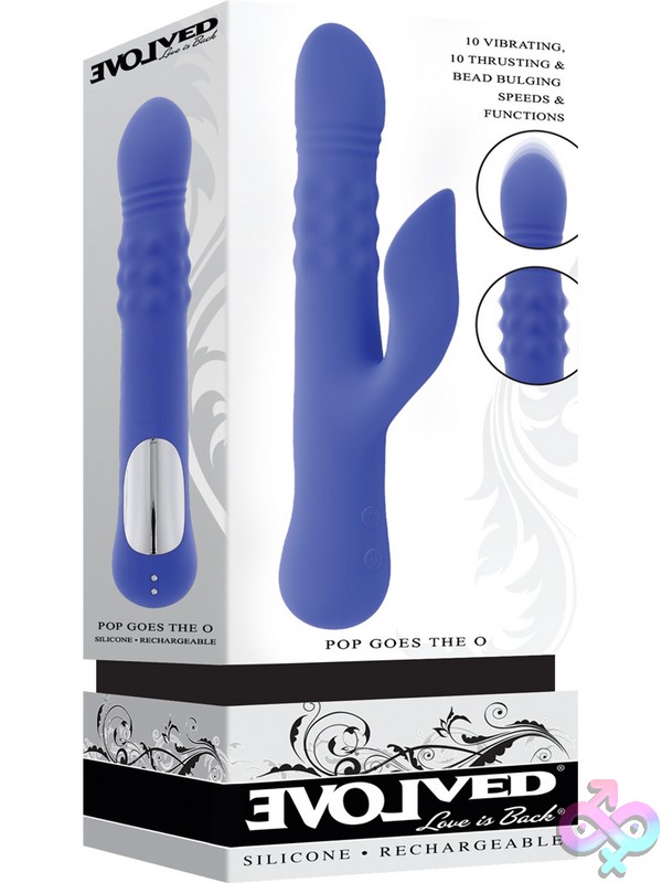 Discreet-Toys-Pop-Goes-The-O-Nu-En-Rs-6510-2 Pop Goes The O Thrusting Rabbit Vibrator In Blue Silicone By Evolved Novelties With Petal Stimulator