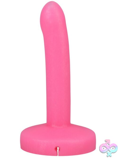 Pop Slim Squirting Dildo In Watermelon Pink By Tantus - Image 3