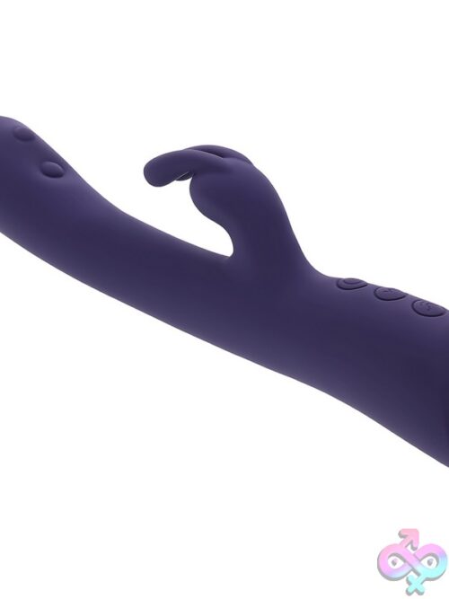 Poppin Good Time Rabbit Vibrator In Purple - Image 3