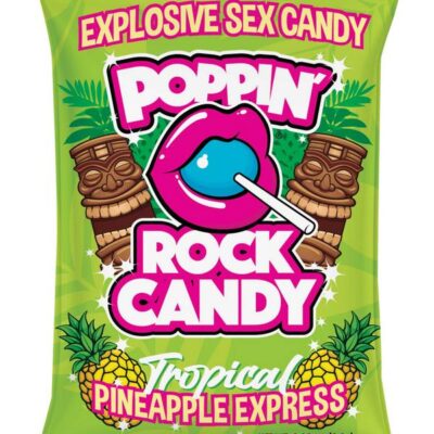 Poppin Rock Candy Pineapple Express by Rock Candy — pineapple-flavored adult candy for couples oral play