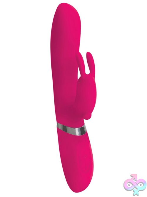 Power Bunnies Hoppy 50X Rabbit Vibrator – Pink - Image 2