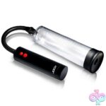 Power Up Rechargeable Automatic Penis Pump - Clear - Image 2