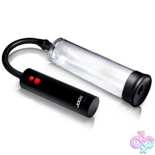 Power Up Rechargeable Automatic Penis Pump - Clear - Image 2