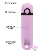 Simple & True 3.5-Inch Bullet Vibrator 10 Function – Purple - Image 2