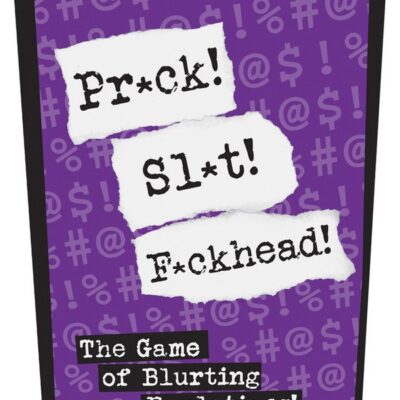 Purple adult blurting card game with 200 cards by Kheper Games