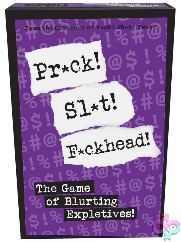 Discreet-Toys-Pr-Ck-Sl-T-F-Ckhead-Nu-Kgbg-A33 Purple Adult Blurting Card Game With 200 Cards By Kheper Games