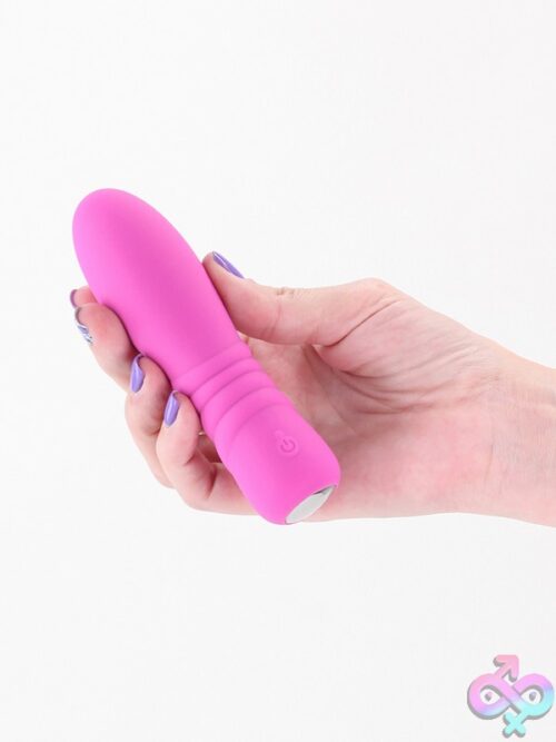Pretty In Pink Blush Pink Silicone Bullet Vibe - Image 3