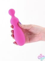 Petal Beaded Silicone Vibrator in Pink - Image 3