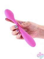 Rosé Poseable Silicone Vibrator in Pink - Image 3