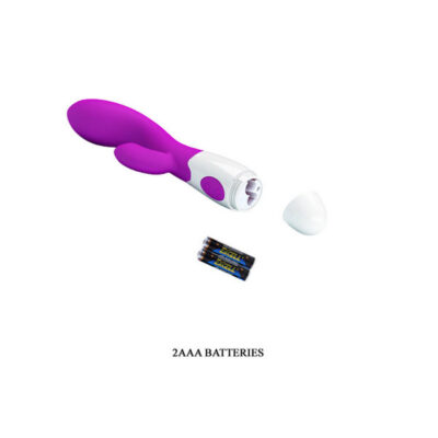 Pretty Love Brighty purple rabbit vibrator dual stimulation by Pretty Love