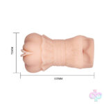 Pretty Love Sex Toys - Crazy Bull No Lube Masturbator Sleeve - Realistic Pussy Skin-Like Texture
