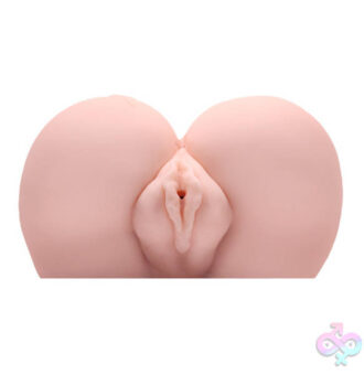 Pretty Love Sex Toys - Crazy Bull the Realistic Skin-Like Texture Vagina and Anal Masturbator Vibration and Doubled Entrance