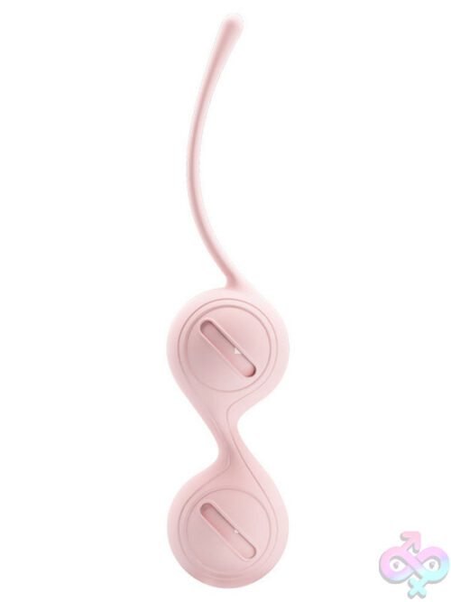 Kegel Balls For Tightening — Pretty Love Light Pink Kegel Toy Body-Safe Silicone Weighted Kegel Balls