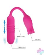 Pretty Love Nobikuma Thrusting Egg - Fuchsia - Image 3