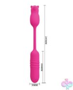 Pretty Love Nobikuma Thrusting Egg - Fuchsia - Image 4