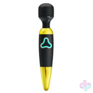 Pretty Love Sex Toys - Pretty Love Body Wand With Led Light - Black and  Gold